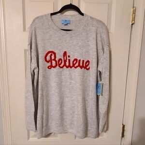 Believe Christmas Sweater